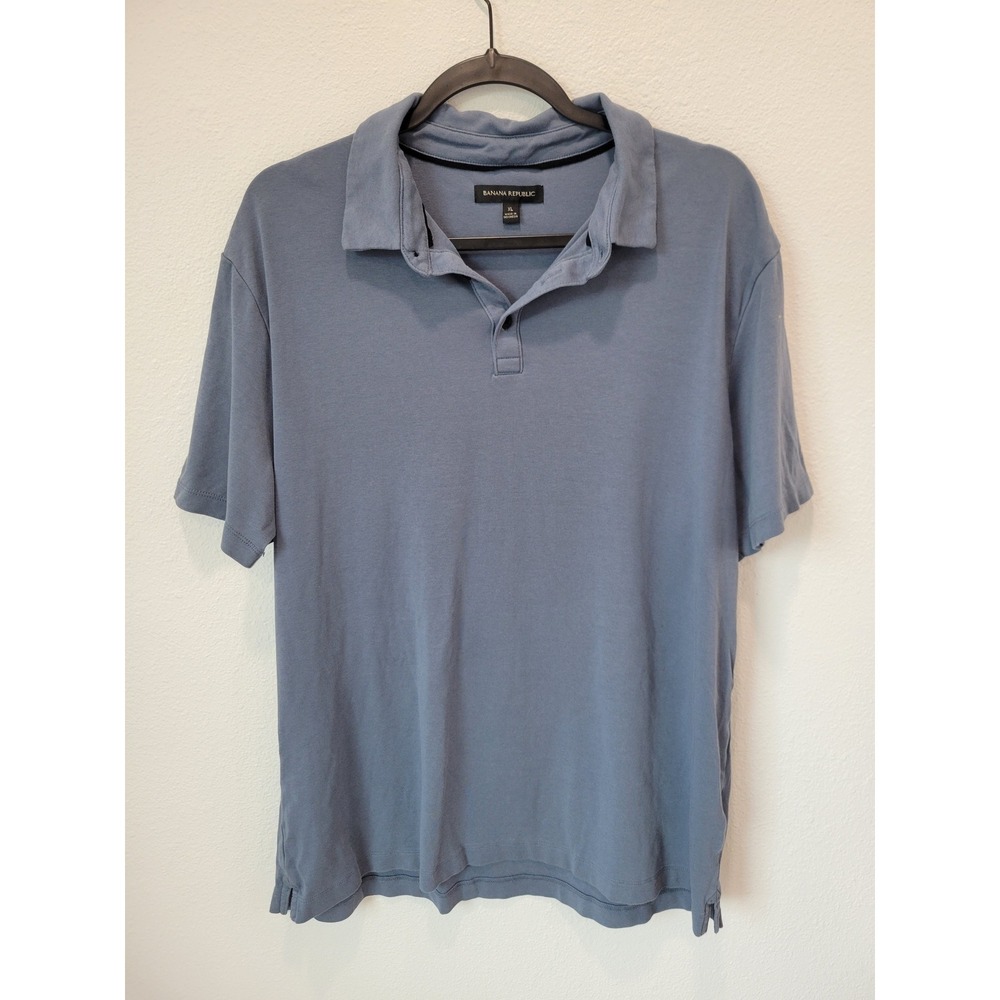 Banana Republic 100% Cotton Polo Shirt – Men's XL - Picture 2 of 10